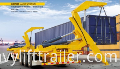 side load container trailer